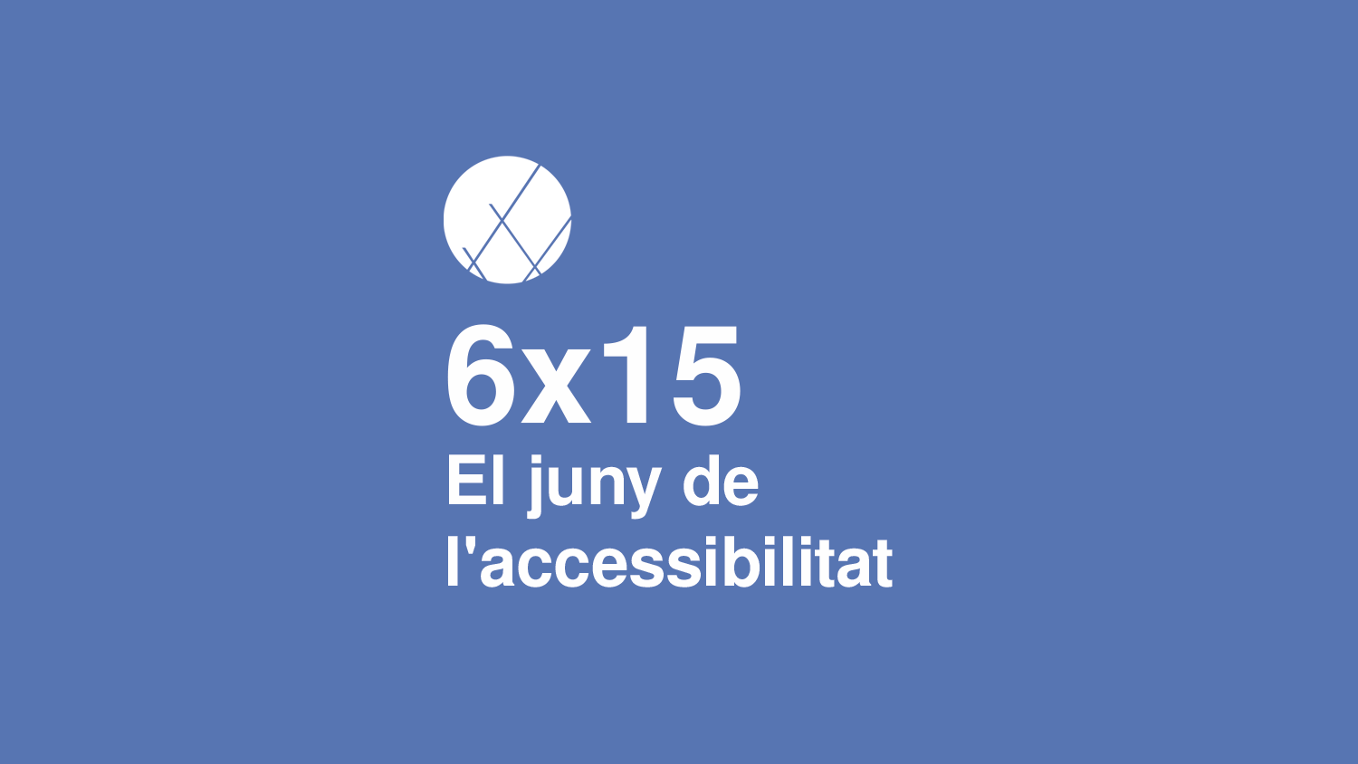 Cover photo of the 6x15: Accessibility June