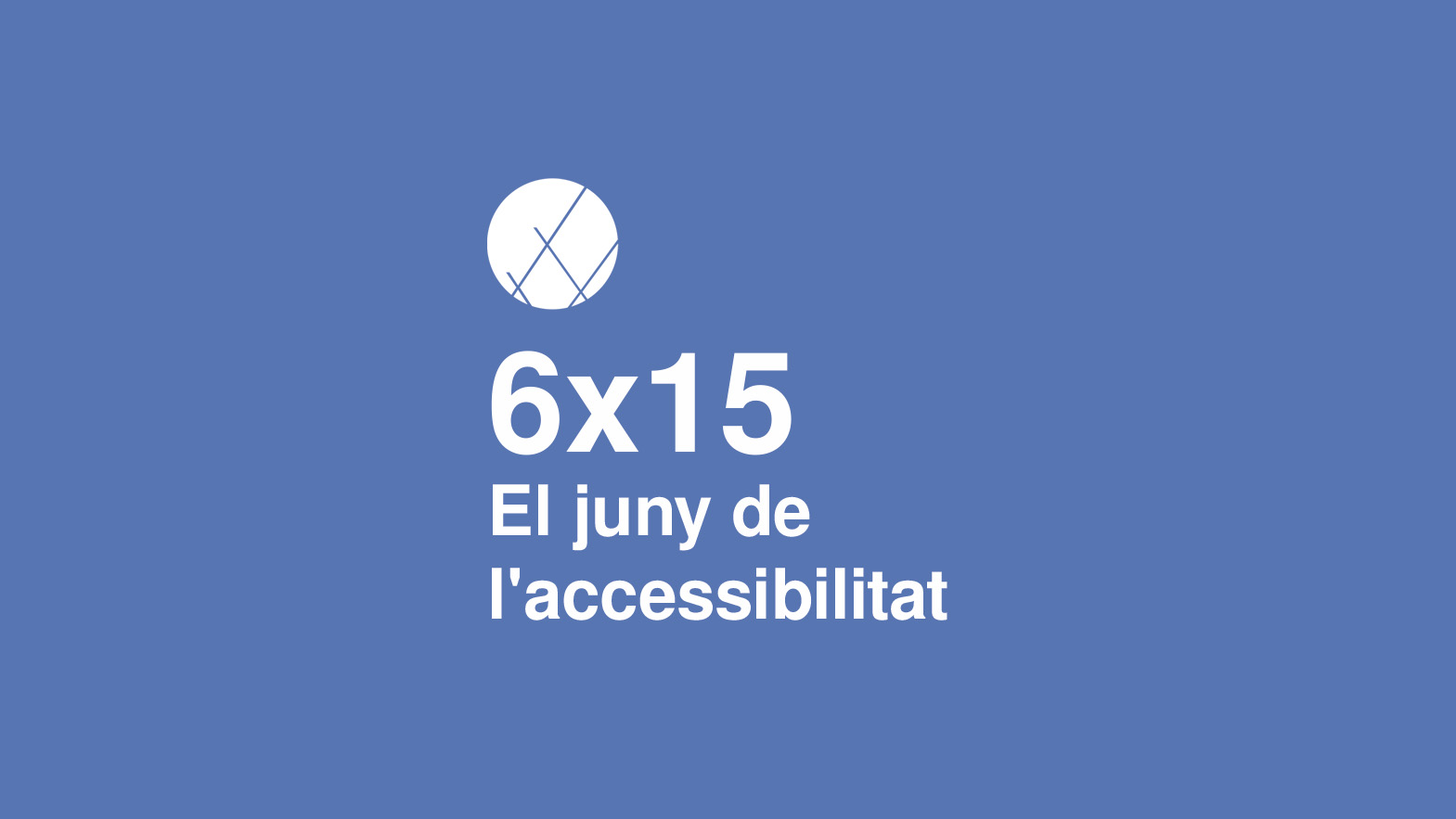 Portada 6x15 el juny de l'accessibilitat