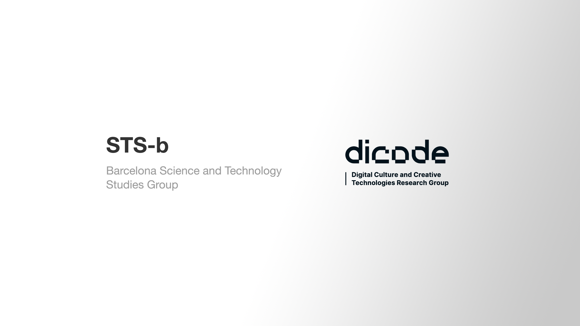 Logos de STS-b y DiCode 