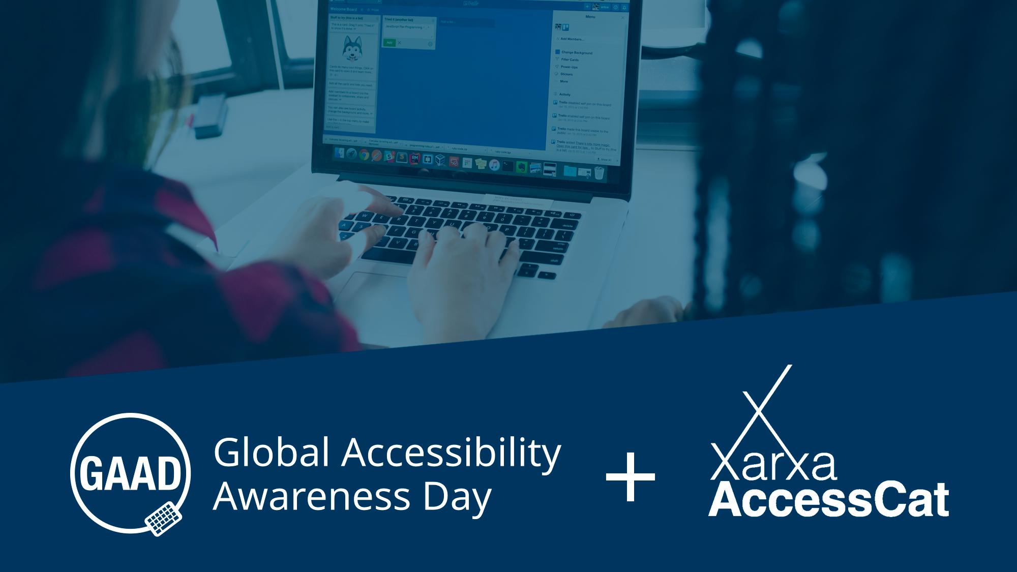 Cartel del GAAD (Global Accessibility Awareness Day)