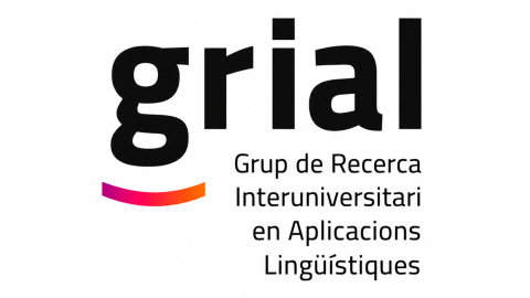 Logo GRIAL: Grup de recerca interuniversitari en aplicacions lingüístiques